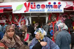 Yücemar Market Açıldı