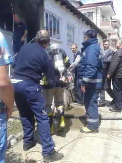 Yangın Korkuttu