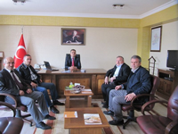 Kaymakam Akbıyık'ı Ziyaret