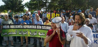 Sakarya'dan Darbeye Protesto; İhvan'a Selam