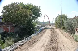 İnciksuyu Dere Yatağı Islah Ediliyor