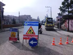 Asfalt Çalışmaları Yapılıyor