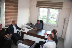 İsen, Geyve'de Temaslarda Bulundu
