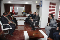 Kılıç, Belediye’yi Ziyaret Etti