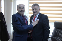 Koçak, Cengiz'i Ziyaret Etti