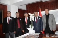 Vergi Dairesi’nden Kaya’yı Ziyaret