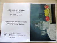 RESİM SERGİSİNE DAVET