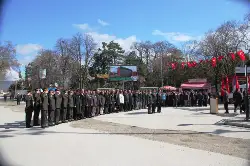 Çanakkale ve Şehitler İçin Çelenk Koyma Töreni Yapıldı