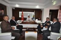 Ömer Erdem'den Başkan Kaya'ya Ziyaret