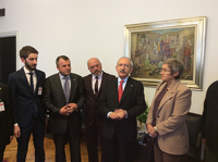 Genel Başkan Kılıçdaroğlu ile görüştüler