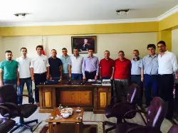 Geyvespor'dan Kaymakam Memiş'i Ziyaret