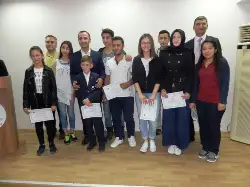 GEYVE ANADOLU SAĞLIK MESLEK LİSESİ 2 BİSİKLET KAZANDI