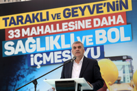 Geyve ve Taraklı’ya 145 milyonluk yatırım