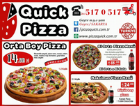 Geyve Quick Pizza’yı Çok Sevdi