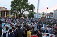 Geyve Belediye İftarına Yoğun Katılım