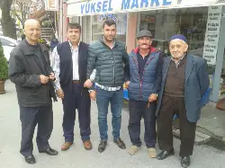 Muhtar'dan teşekkür ziyareti