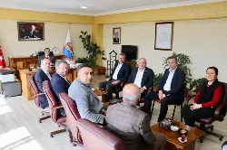 Başkan Kaya'dan kaymakam Memiş'e ziyaret