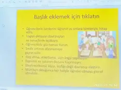 Etkili sınıf yönetimi için…