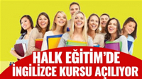 İNGİLİZCE KURSU AÇILIYOR