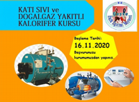 KALORİFER KURSU AÇILIYOR