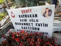 ŞEHİT KAYMAKAM SAFİTÜRK SAYGIYLA ANILDI