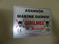 ARIZALI ASANSÖRE GEÇİT YOK