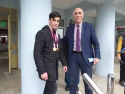 ŞAMPİYONLARA ÖDÜL VERİLDİ