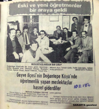 DOĞANTEPE İLKOKULUNDAN NOSTALJİ