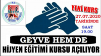 Hijyen eğitimi kursu açılıyor