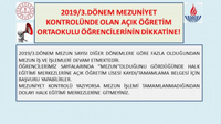 Açık Öğretim Ortaokulu öğrencilerine duyuru