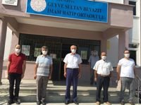 Geyve Milli Eğitim Müdürü Doğan okulları ziyaret etti