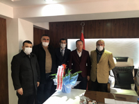 BAŞKAN KAYA'YA ZİYARET