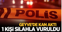 Geyve'de silahlı yaralama!