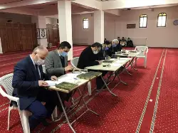 GEYVE'DE KURAN'I KERİM'İ GÜZEL OKUMA YARIŞMASI YAPILDI