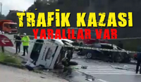 Geyve Eşme Sapağında Trafik Kazası