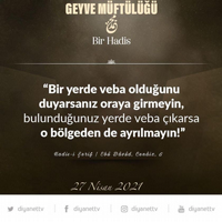 GÜNÜMÜZE UYGUN HADİS-İ ŞERİF