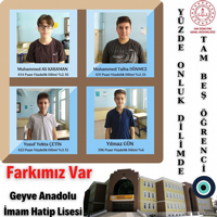 İMAM HATİP LİSESİNİN LGS BAŞARISI