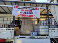 MANAVGAT'a YARDIM GÖNDERİLDİ