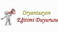 Usta Öğretici Oryantasyon Kursu