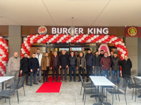 AKKAYALAR BURGER KİNG SALONU AÇTI