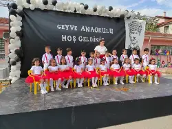 GEYVE ANAOKULU COŞTURDU