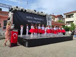 GEYVE ANAOKULU COŞTURDU