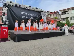 GEYVE ANAOKULU COŞTURDU