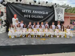GEYVE ANAOKULU COŞTURDU