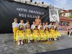 GEYVE ANAOKULU COŞTURDU