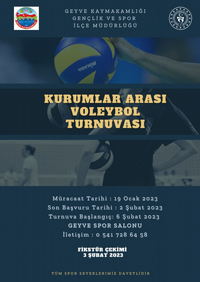 KAYMAKAMLIK VOLEYBOL TURNUVASI DÜZENLENDİ