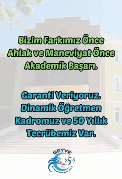 GEYVE ANADOLU İHL 5.SINIF SEÇME SINAVI