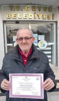 65'lik Zabıta Memuru, Üniversite Diplomasıyla İlham Verdi!