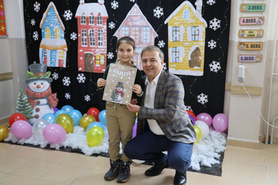 Akdoğan'da Karne ve Öğretmenler Odası Sevinci