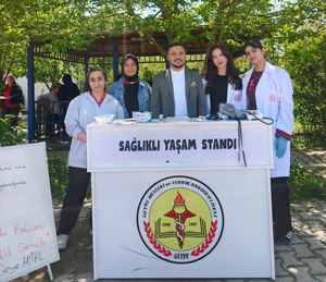GEYVE’DE SAĞLIKLI YAŞAM STANDI KURULDU